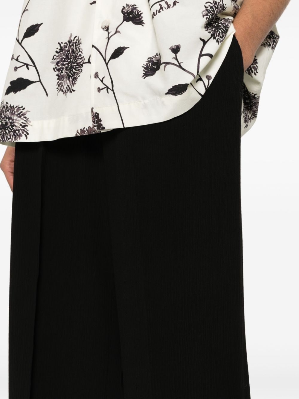 wide-leg trousers - 5