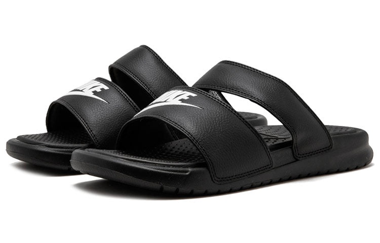 (WMNS) Nike Benassi Duo Ultra Slide 'Black' 819717-010 - 4