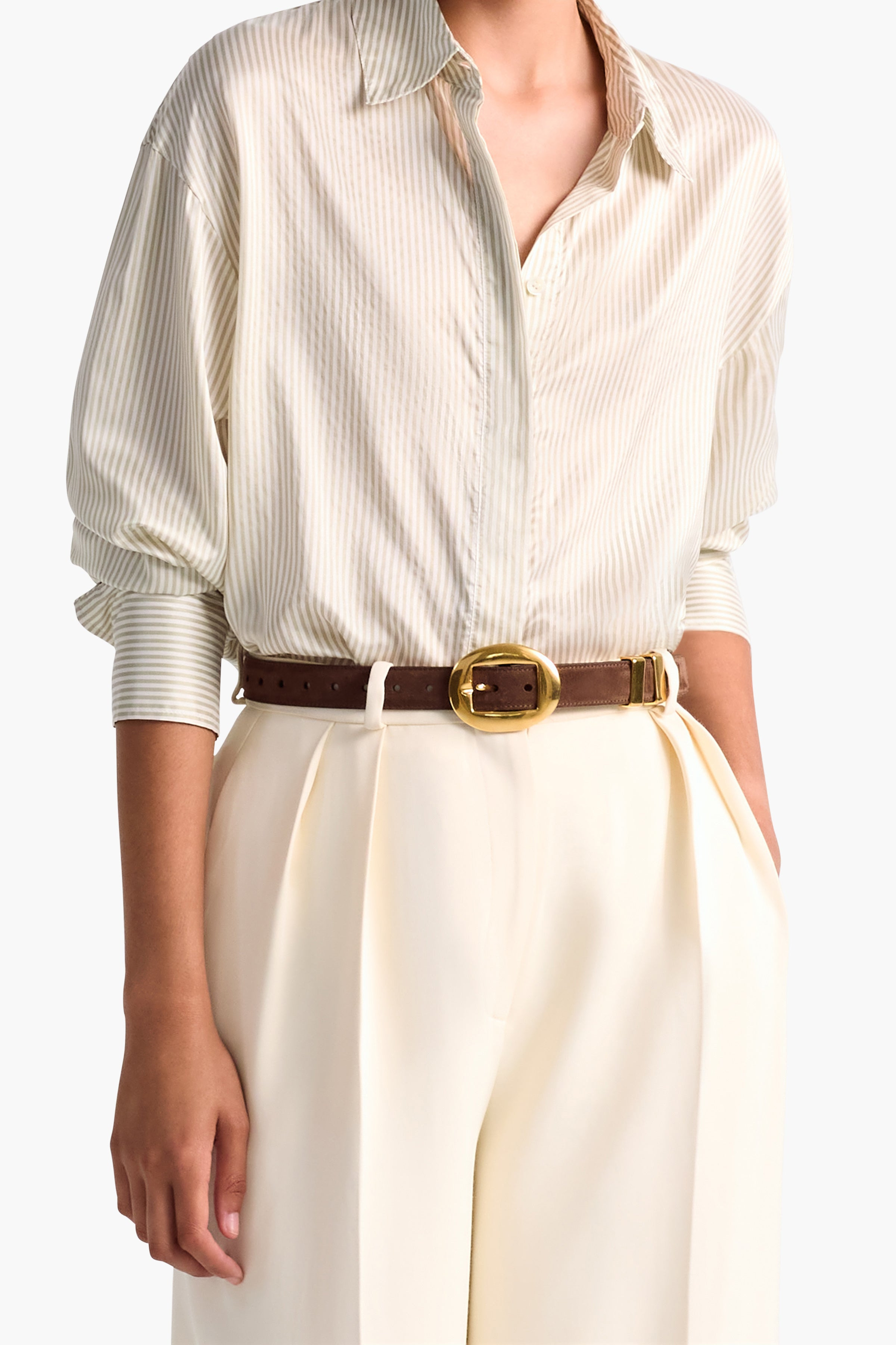 'VINTAGE' BRASS BUCKLE BELT - 2