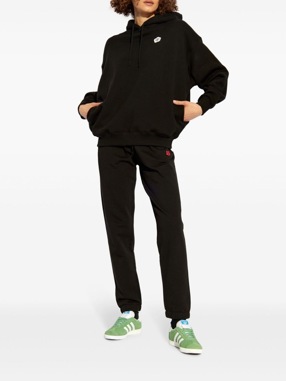 Boke Flower cotton hoodie - 2