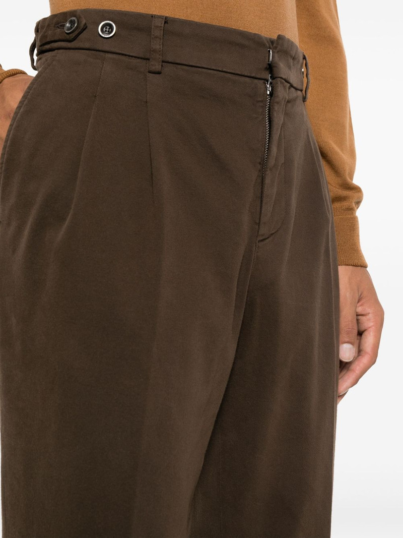 waist-tab cotton trousers 5