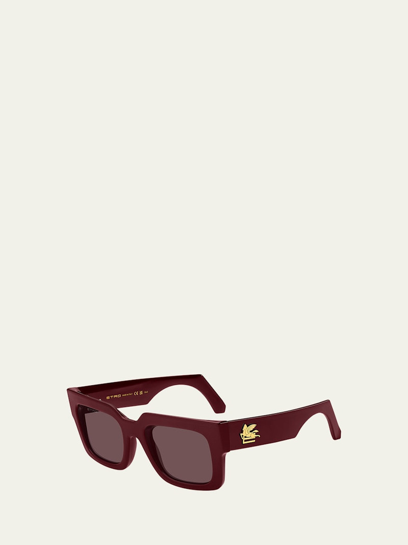 Etro Plastic Rectangle Sunglasses outlook