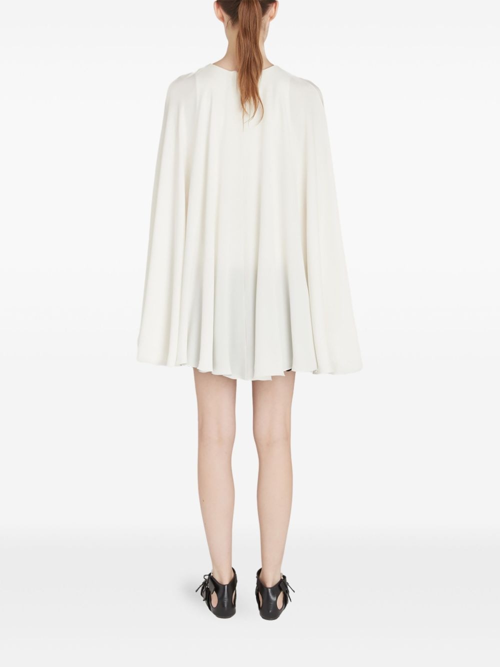 cape short dress - 4