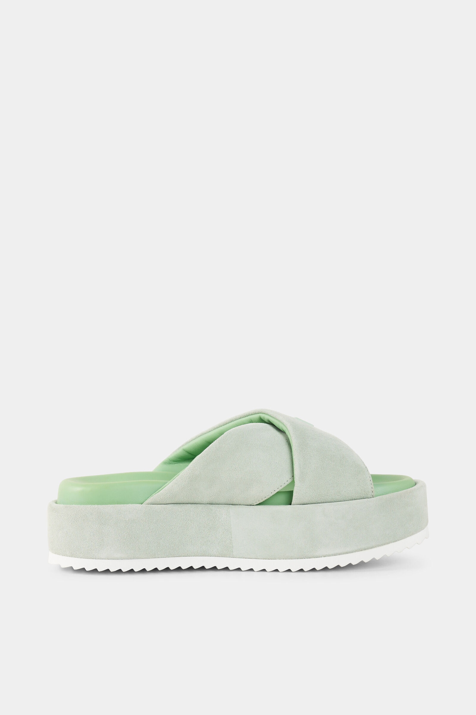 Sorrento platform sandals in Mint - 2