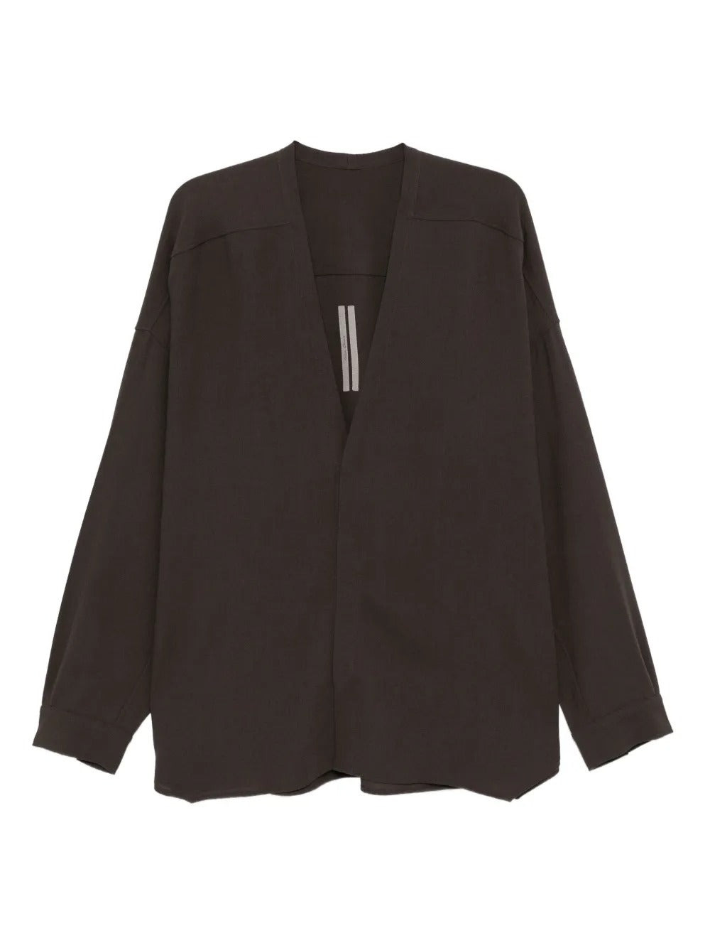 RICK OWENS - Men Wool Lido Larry Shirt - 5