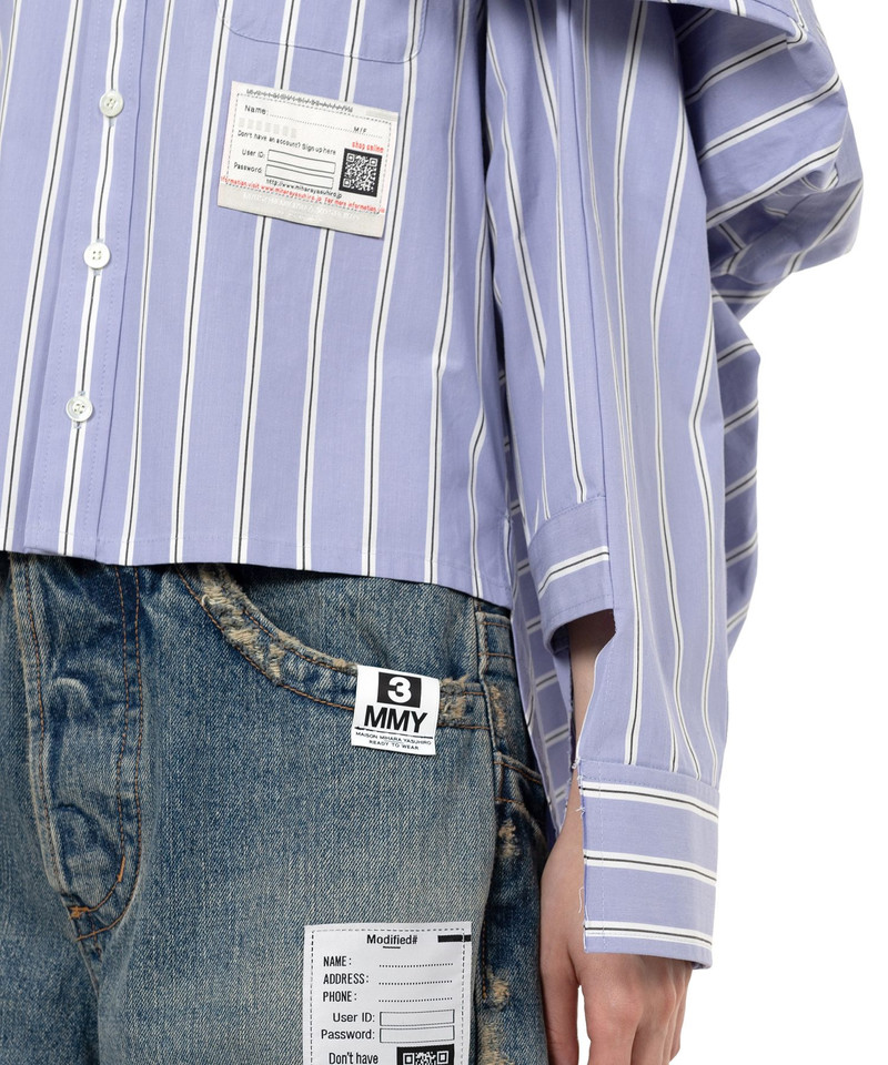 Asymmetric Stripe Shirt 25