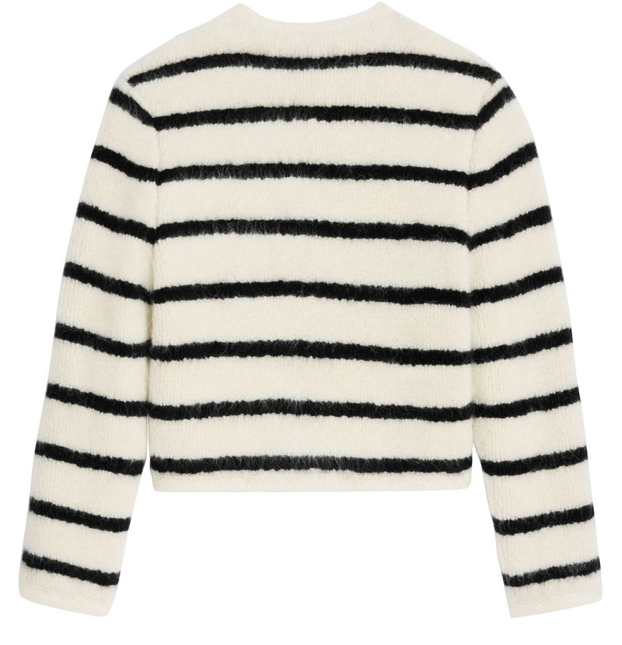 Marinière cardigan in wool - 2