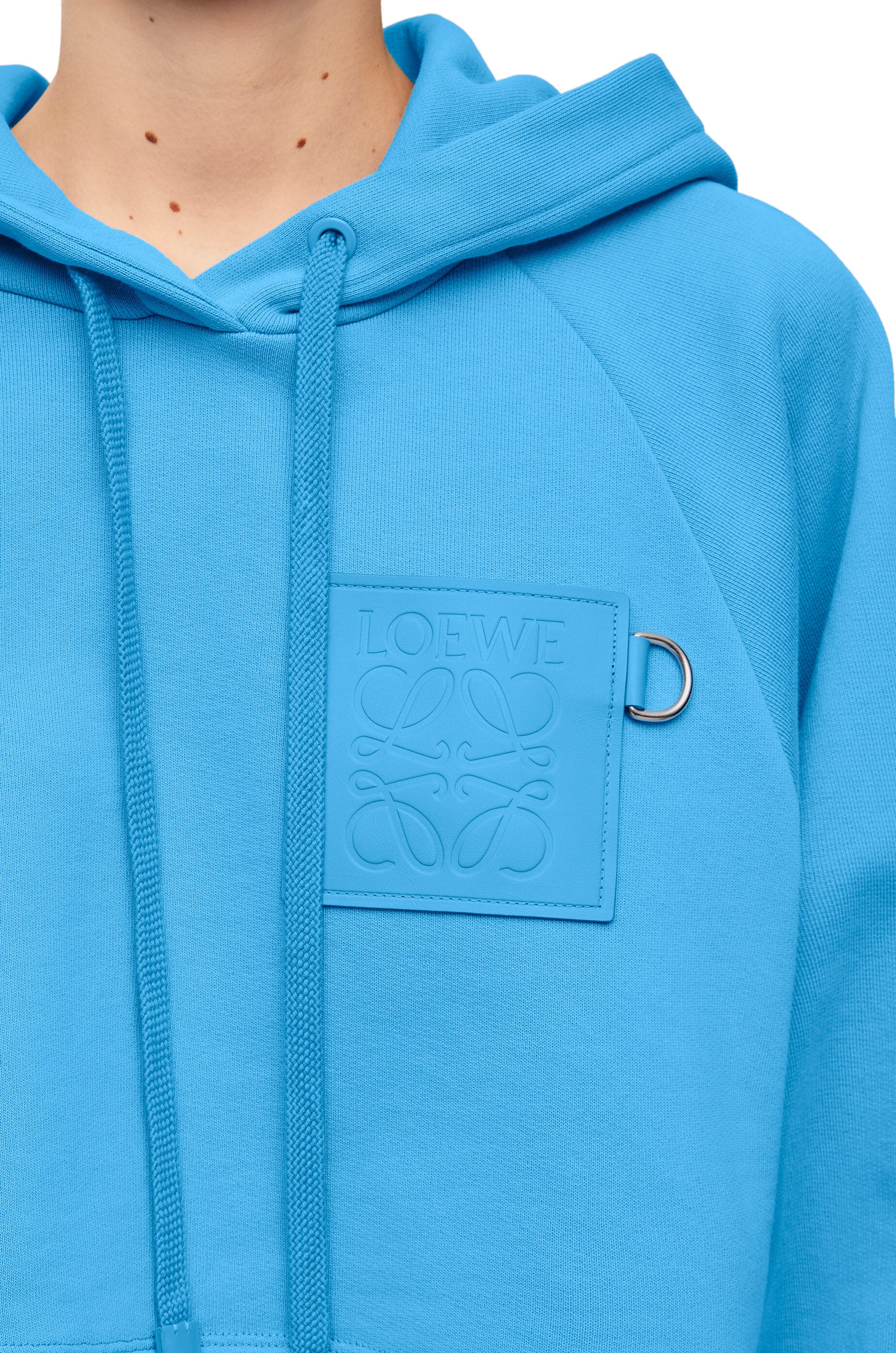 Cropped hoodie in cotton - 5