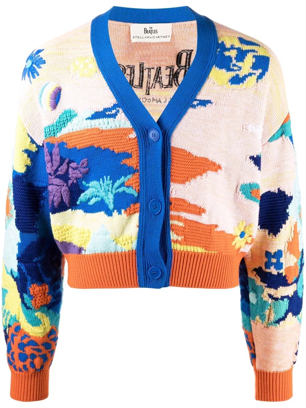 x The Beatles embroidered cardigan - 1