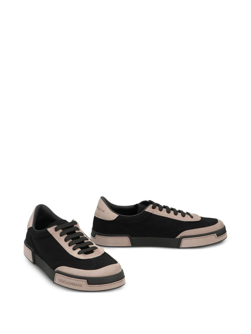 Dolce & Gabbana Portofino Yacht calfskin-panel sneakers outlook