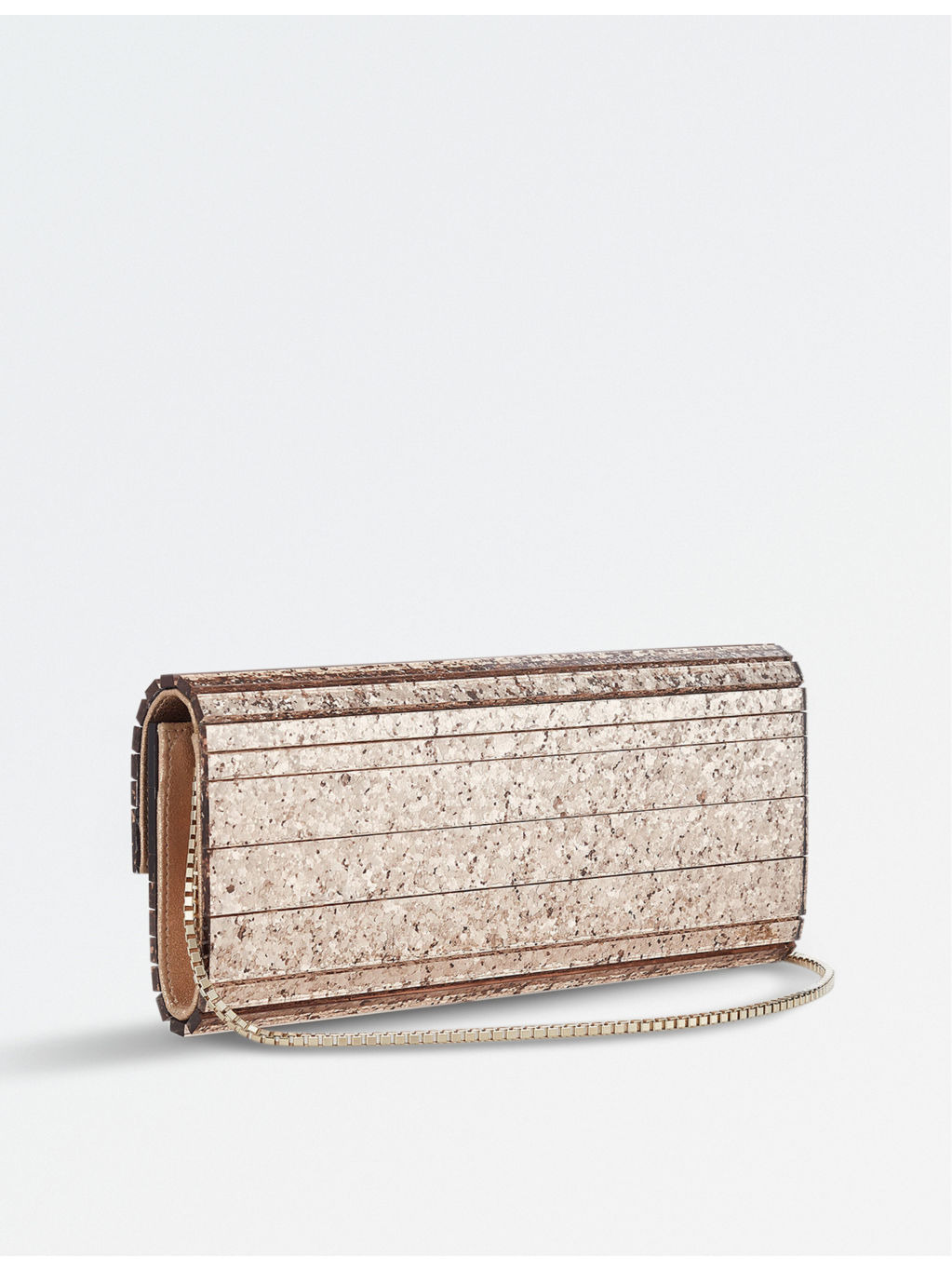 Sweetie glitter acrylic clutch bag - 3