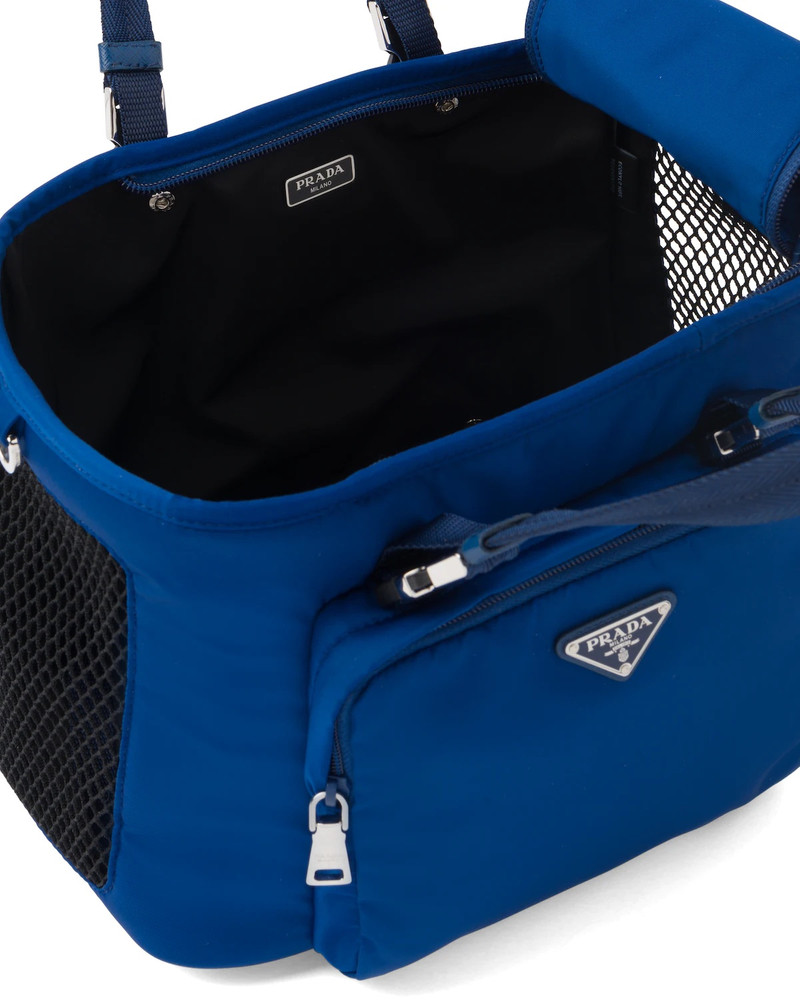 Nylon and Saffiano leather pet bag 5