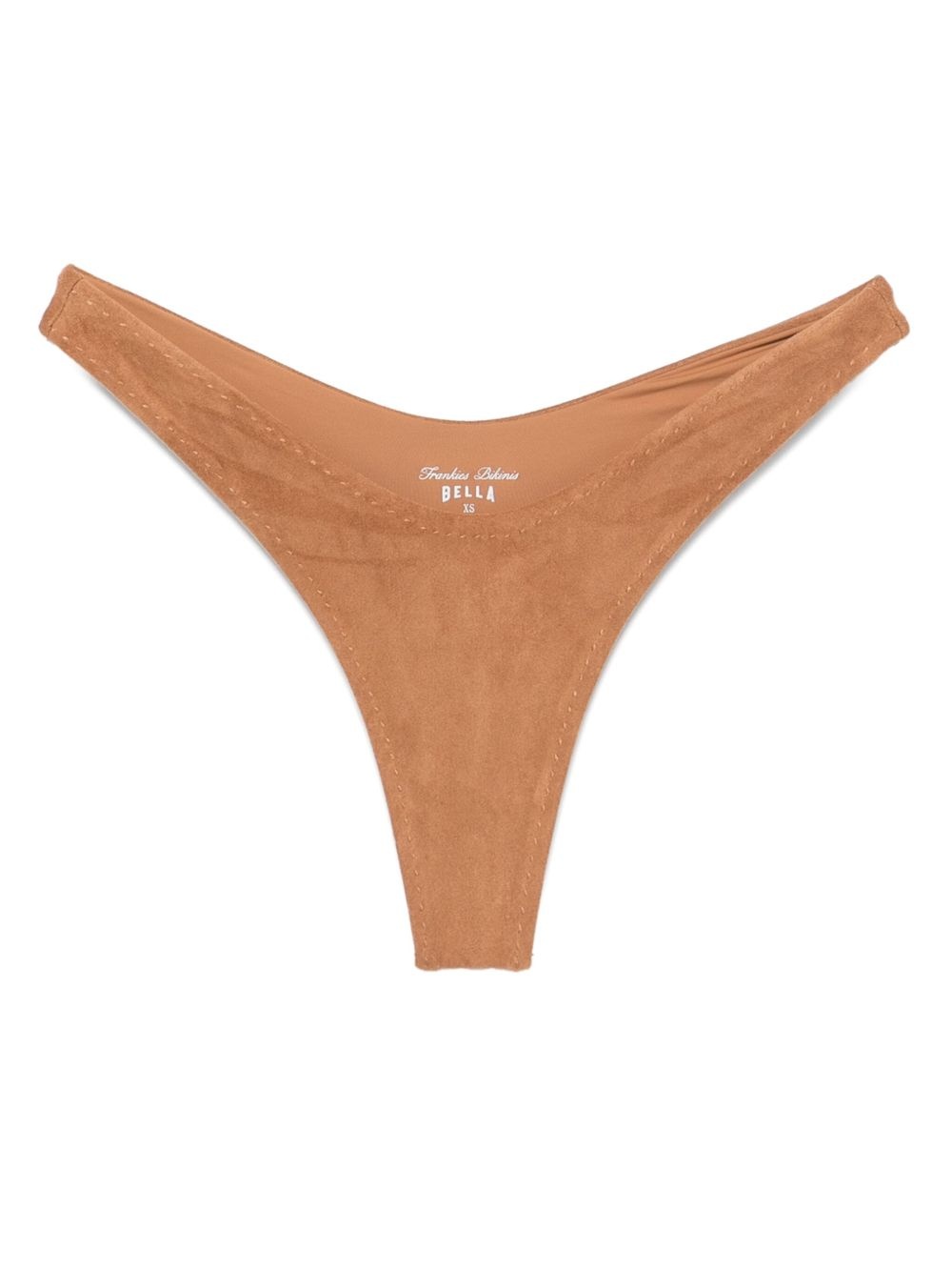 x Bella Hadid Full Moon suede bikini bottoms - 1