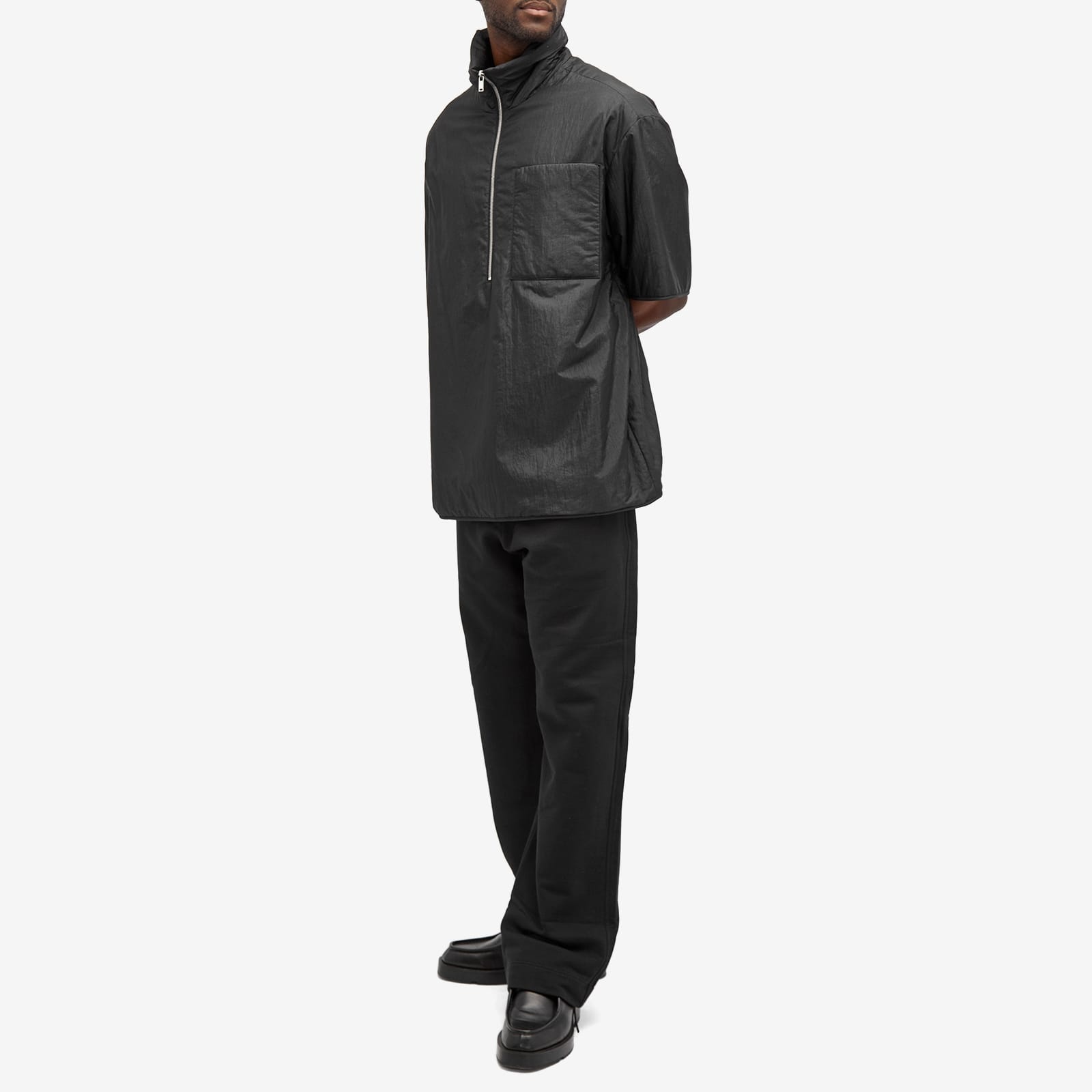 Jil Sander Plus Padded Half Zip Shirt - 4