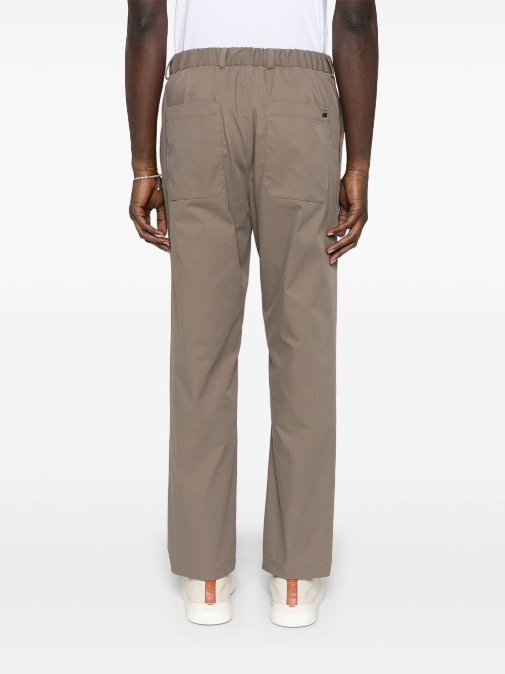 straight-leg trousers - 4