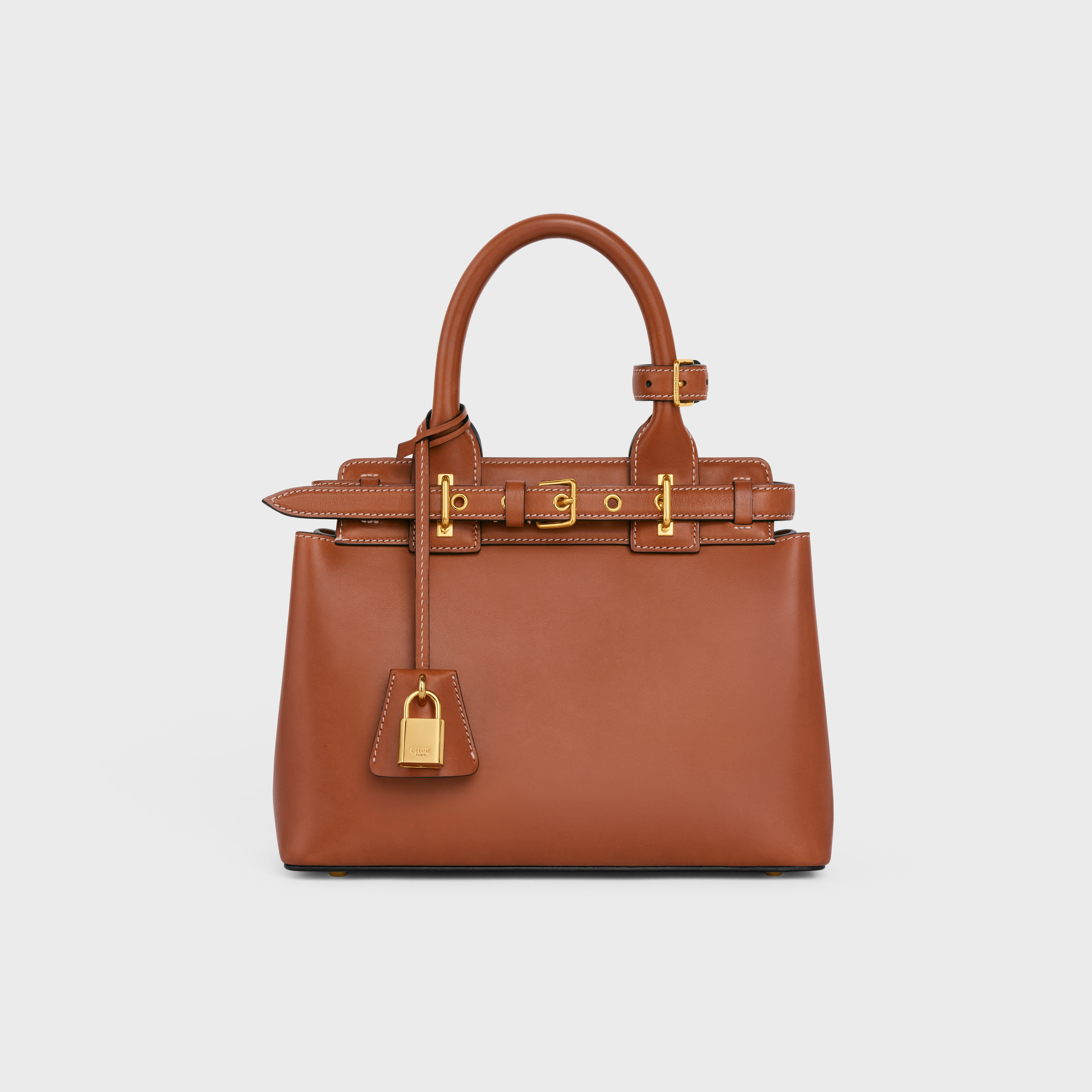 TEEN CELINE CONTI BAG in natural calfskin - 1