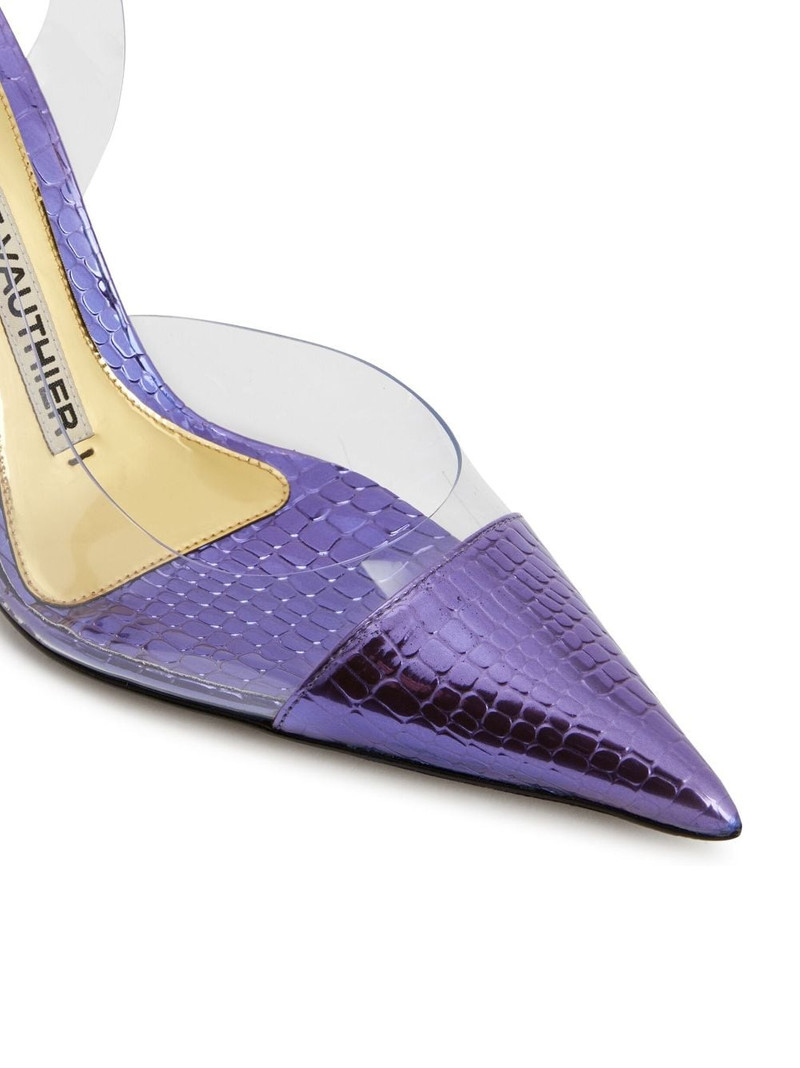 105mm metallic-finish pumps 4