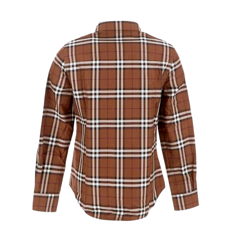 Burberry Long Sleeve Vintage Check Pattern Shirt - 6