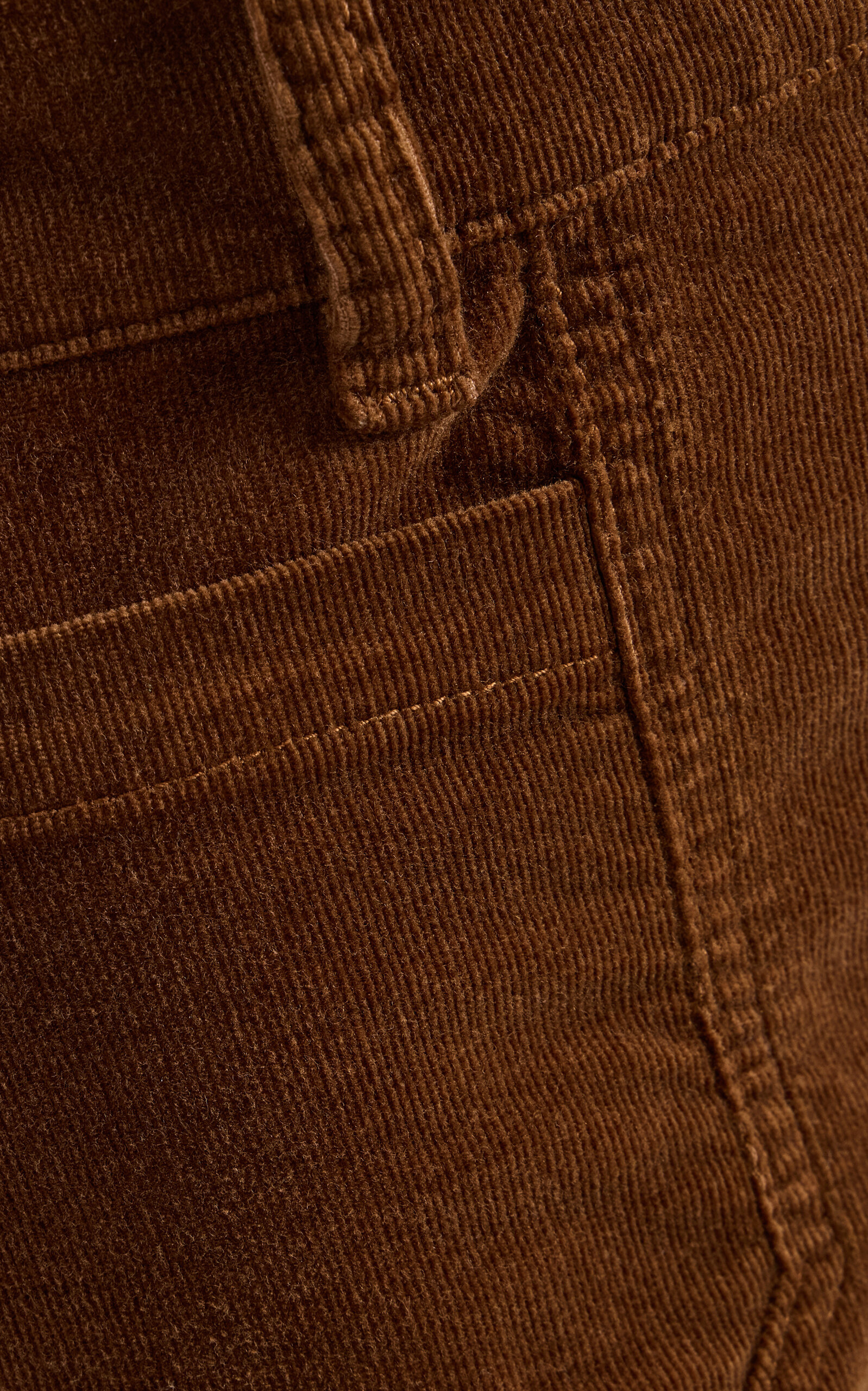 Le Slim Palazzo Modernist Corduroy Pants brown - 5
