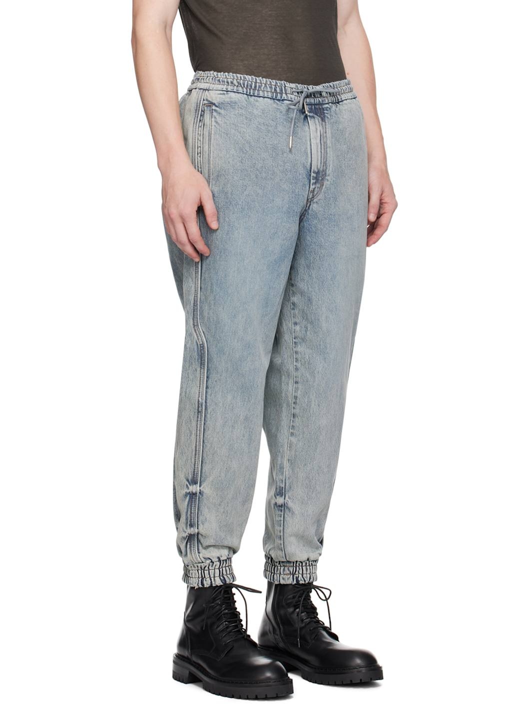 Blue Faded Jeans - 2