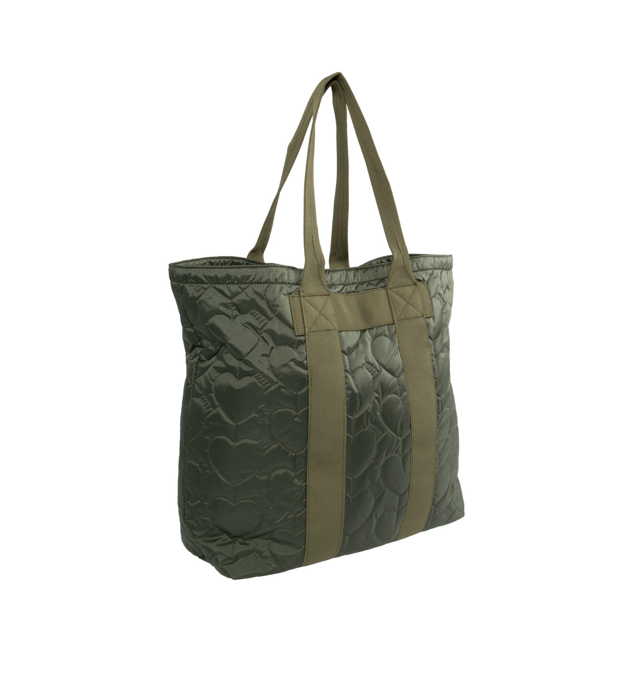 Human Made HEART QUILTING TOTE | hirshleifers | REVERSIBLE