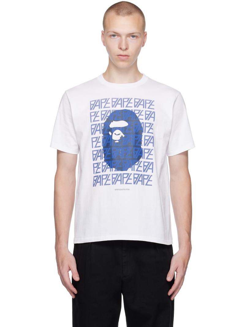 White Monogram T-Shirt - 1
