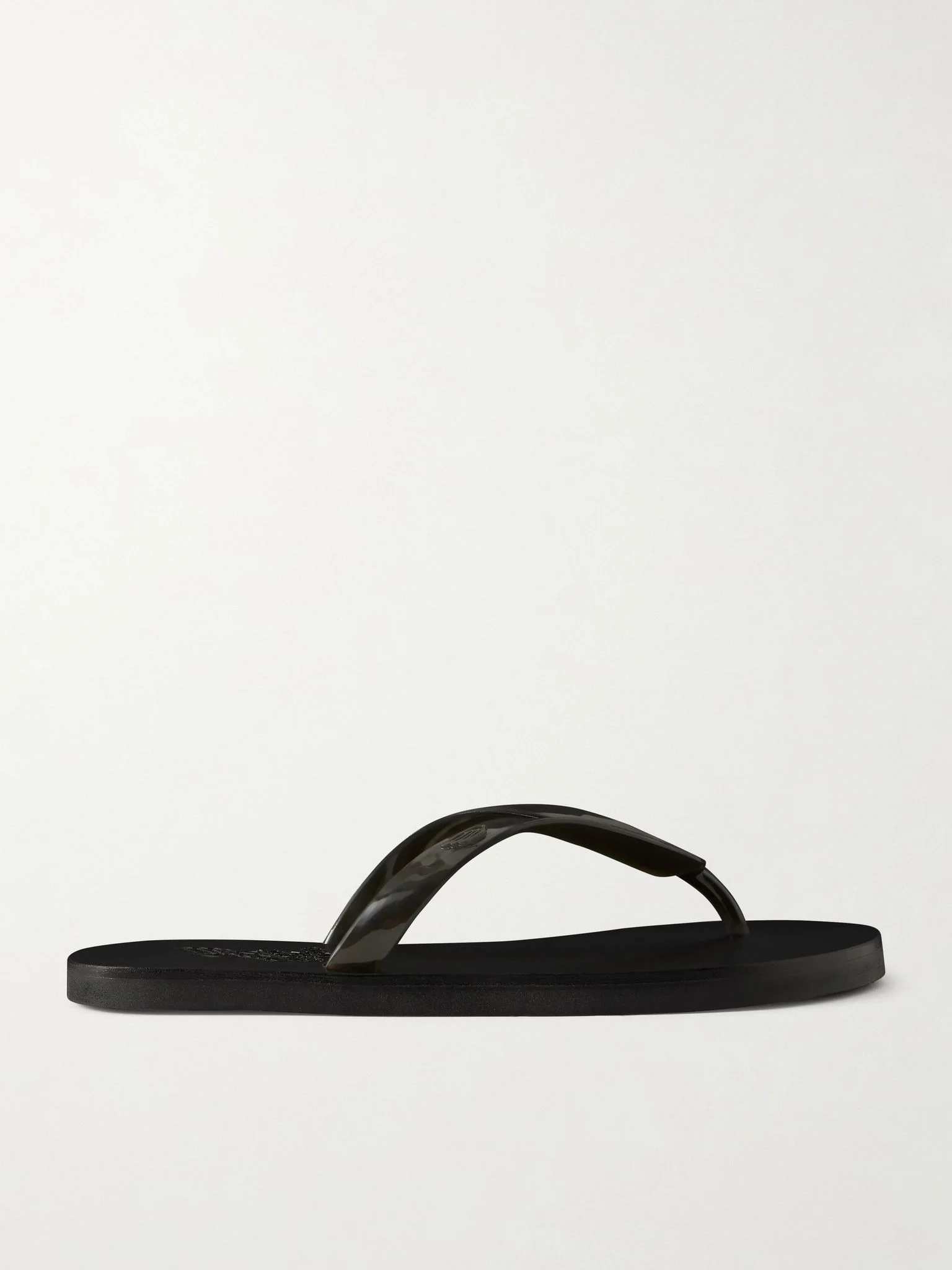 Saionara Jelly rubber flip flops Black - 1