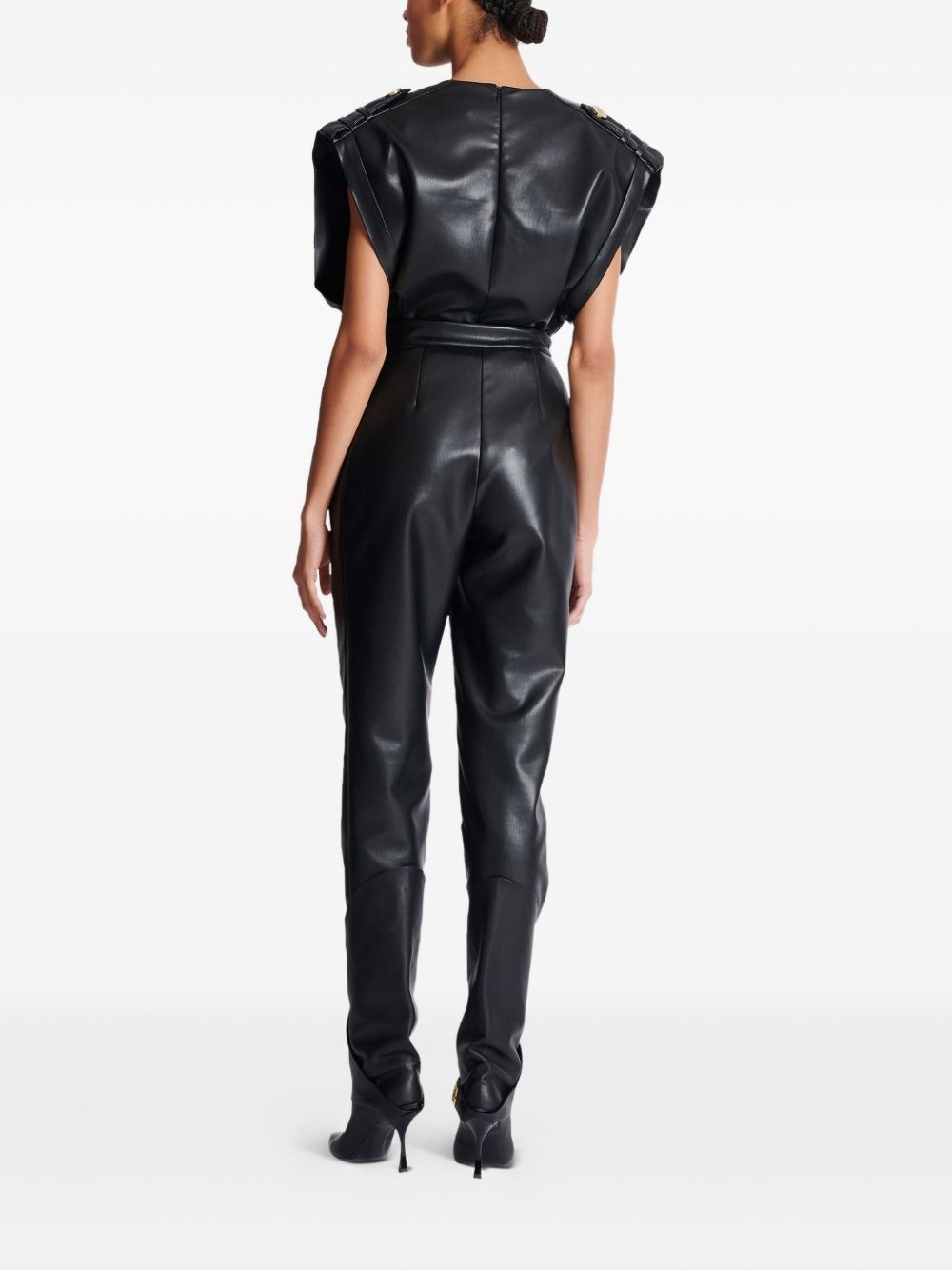 pleat-detailing trousers - 4