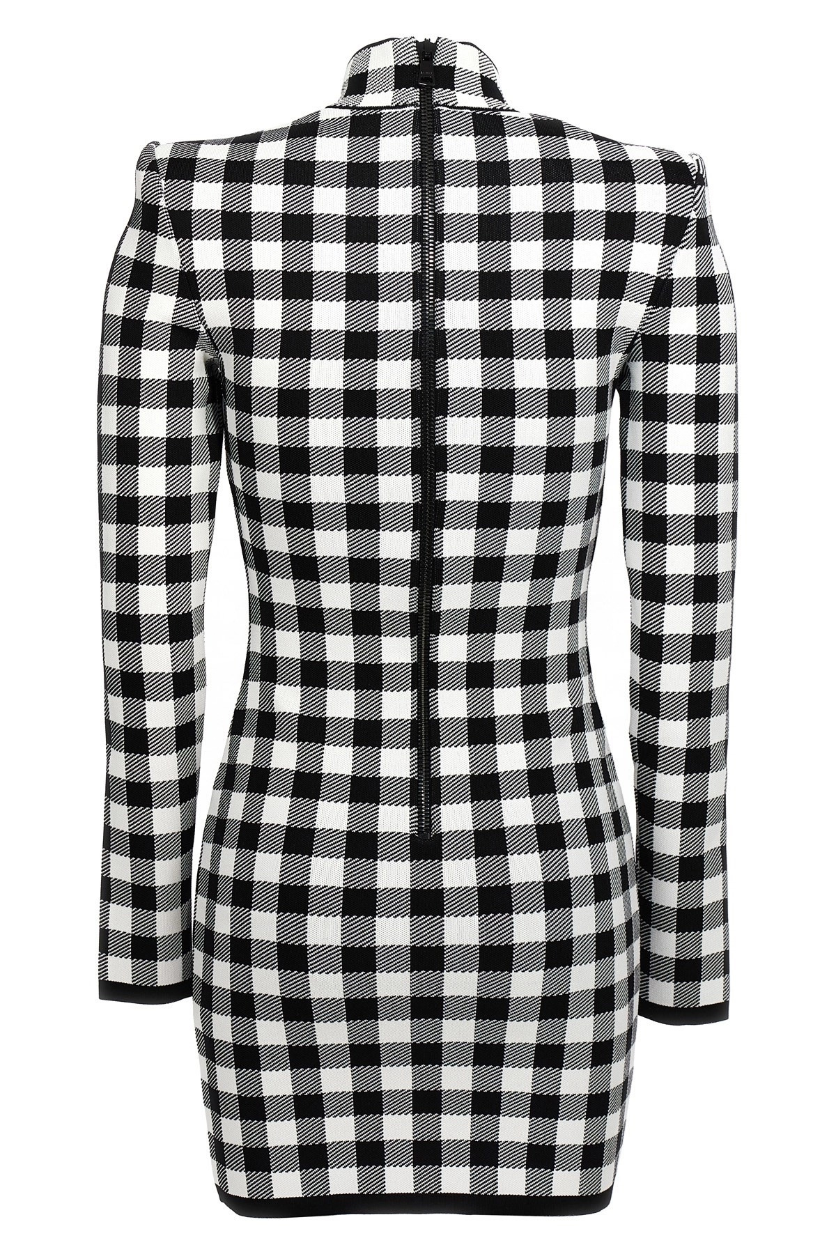 Vichy knit dress - 3
