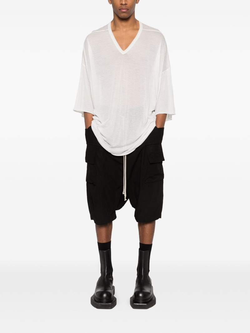 Rick Owens V Tommy V-neck short-sleeve T-shirt outlook