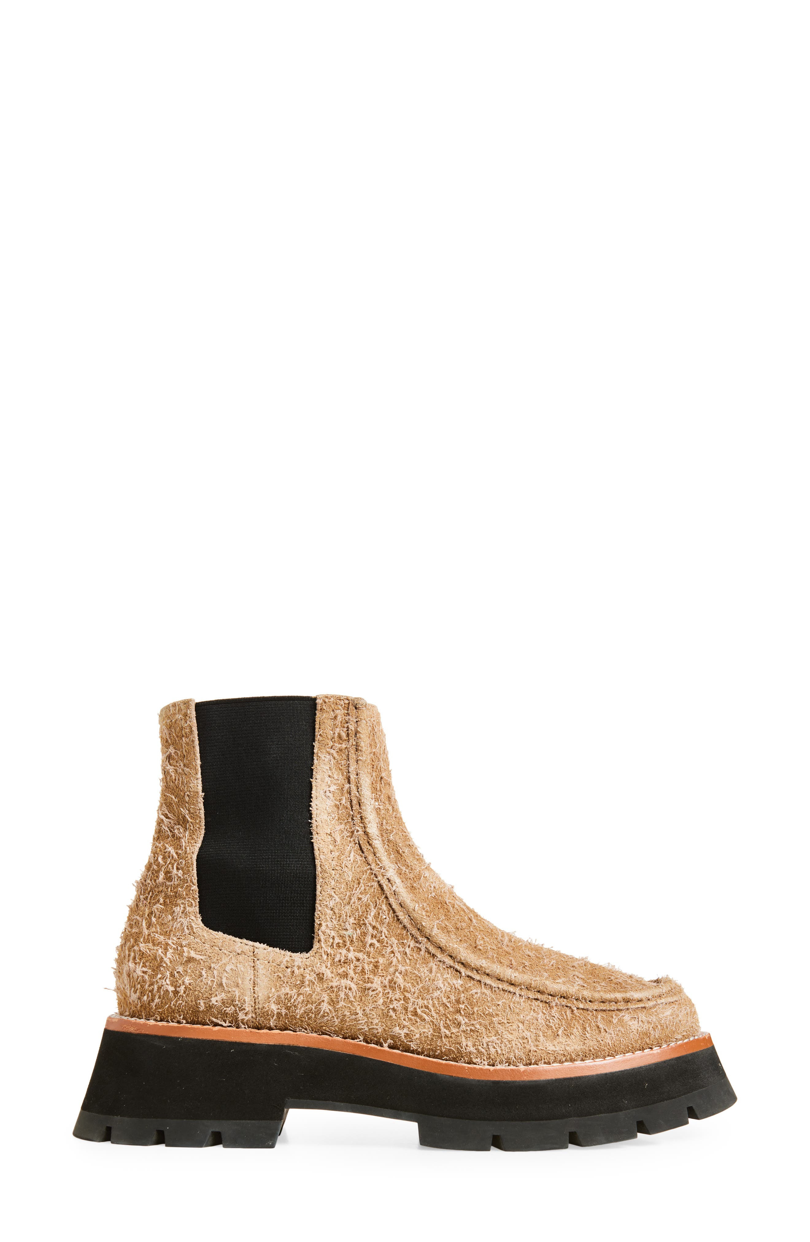 3.1 Phillip Lim Kate Lug Sole Platform Chelsea Boot in Taupe at Nordstrom - 3