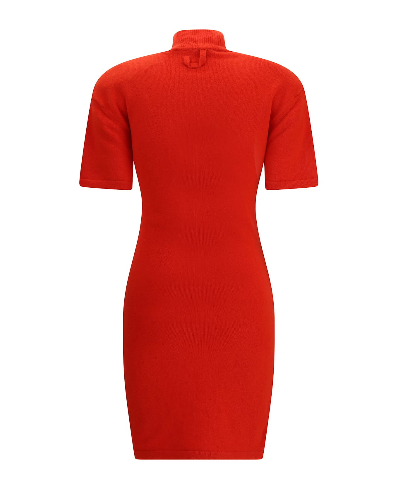 Red Knitted Dress - 2