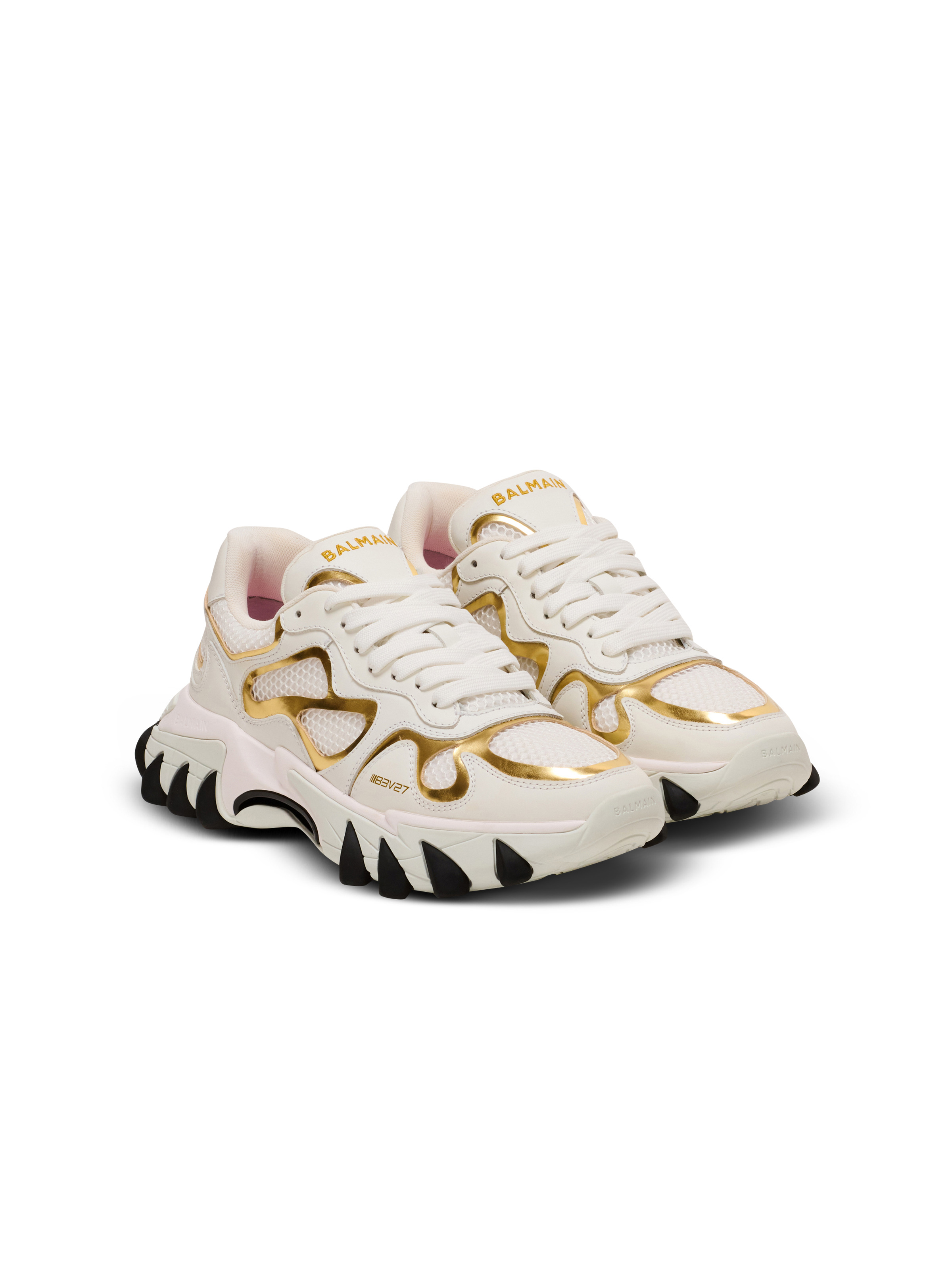 B-East leather trainers - 2