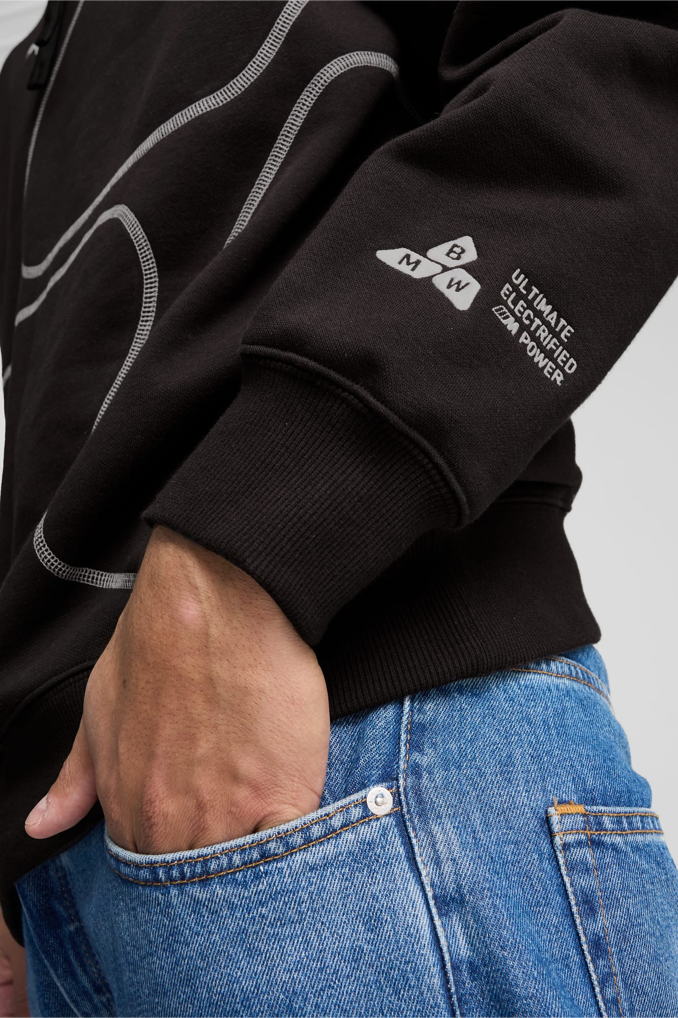 BMW M Motorsport Men's Statement Hoodie - 7