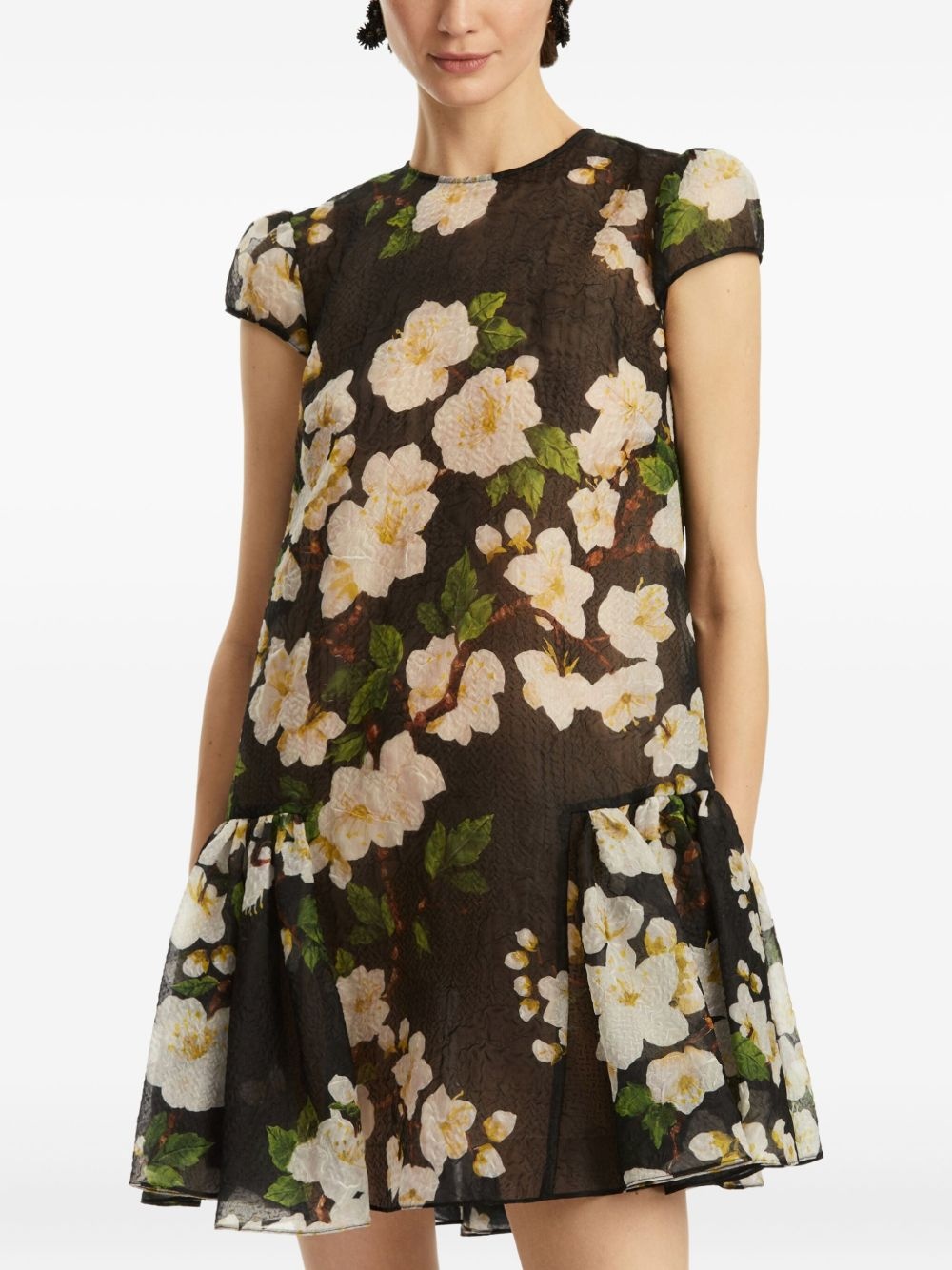 silk mini dress - 5