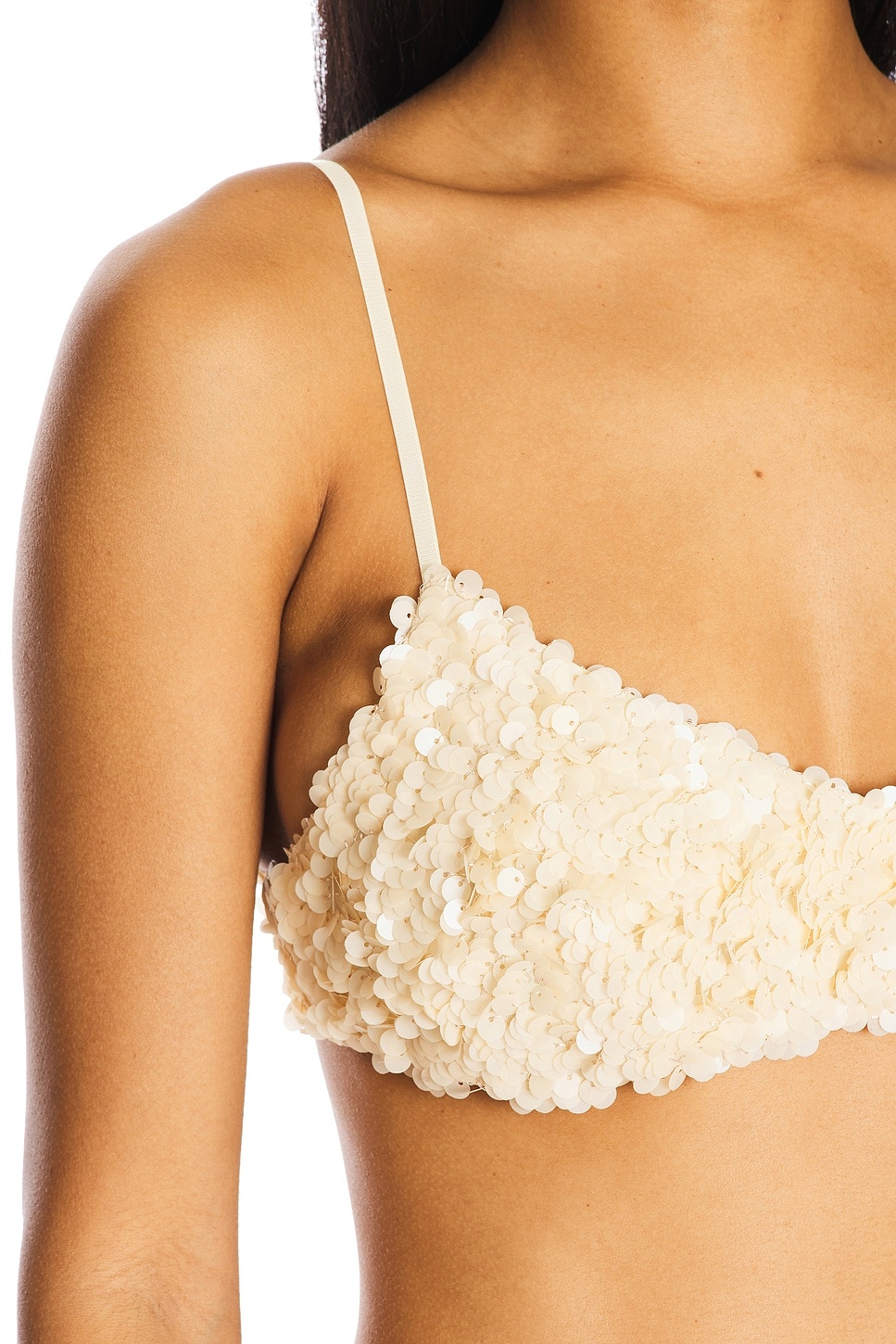 Ari Gathered Sequin Top - 5