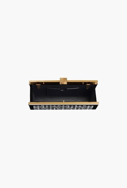 Rhinestone-embroidered minaudière with 1945 monogram - 6