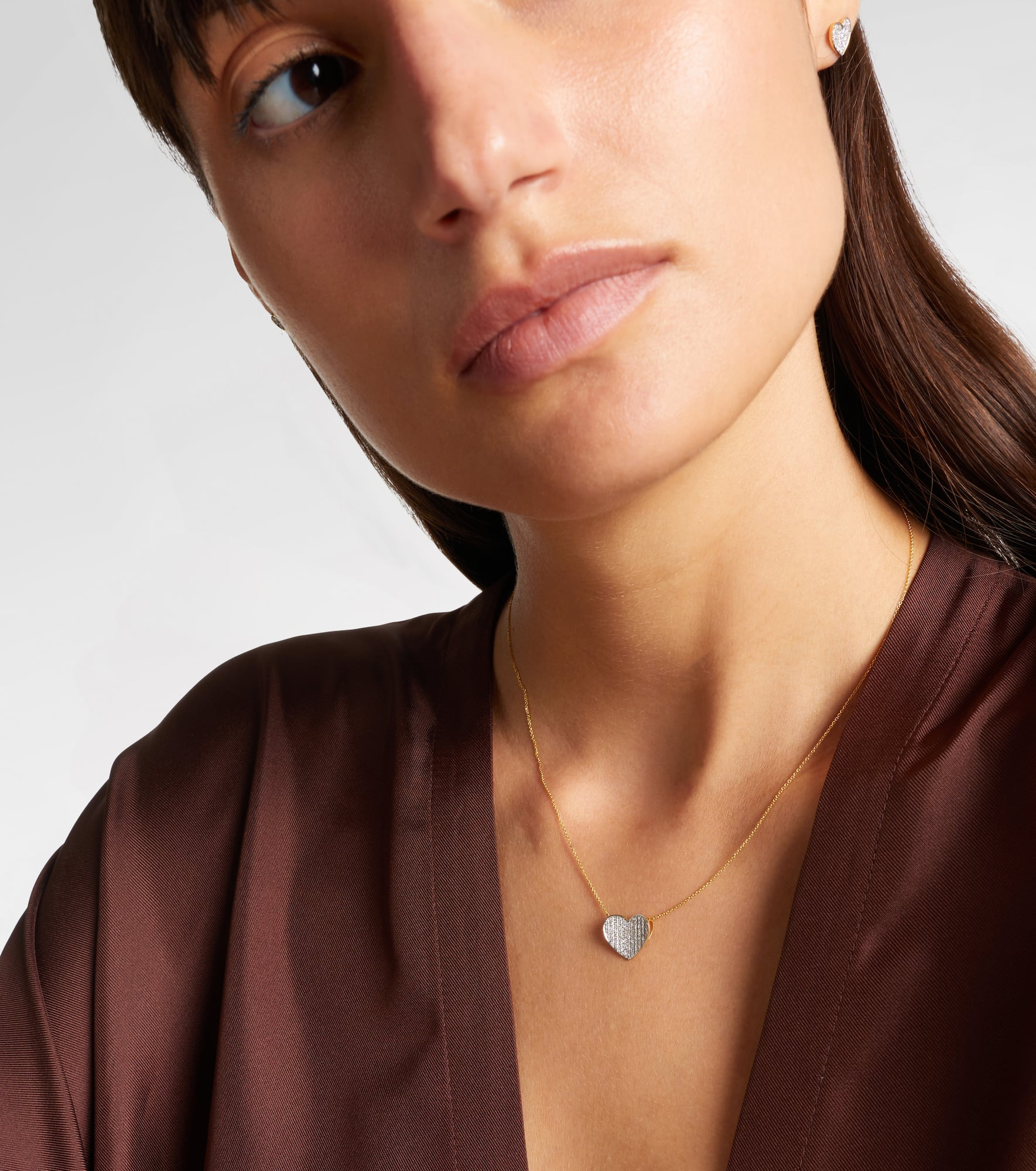 All My Heart 10kt yellow gold necklace with diamonds - 2