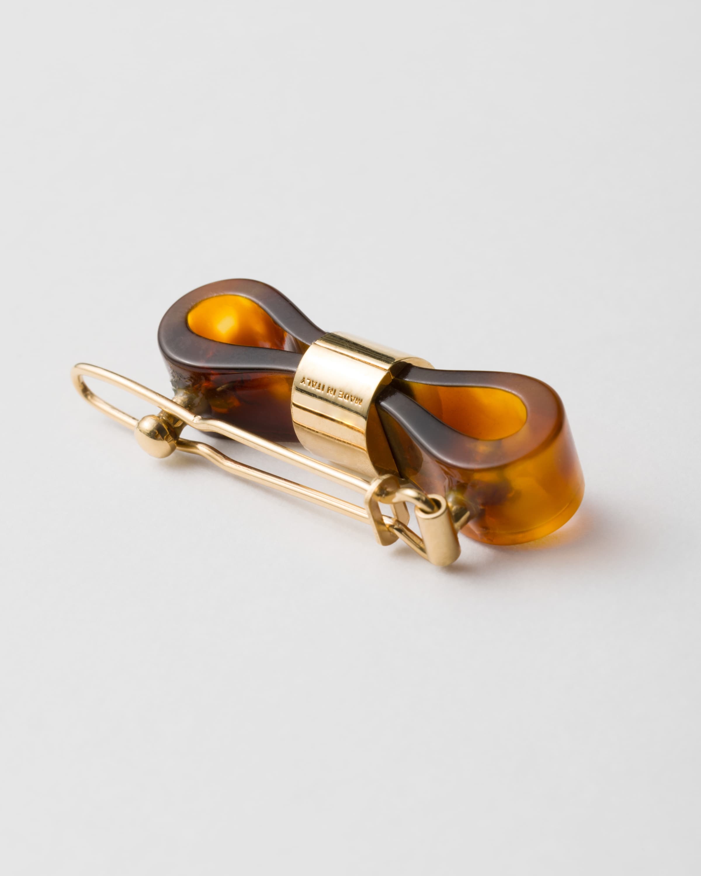 Plex and metal hair clip - 2