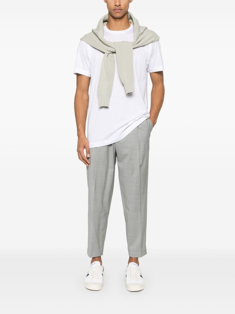 Brioni logo-embroidered T-shirt outlook