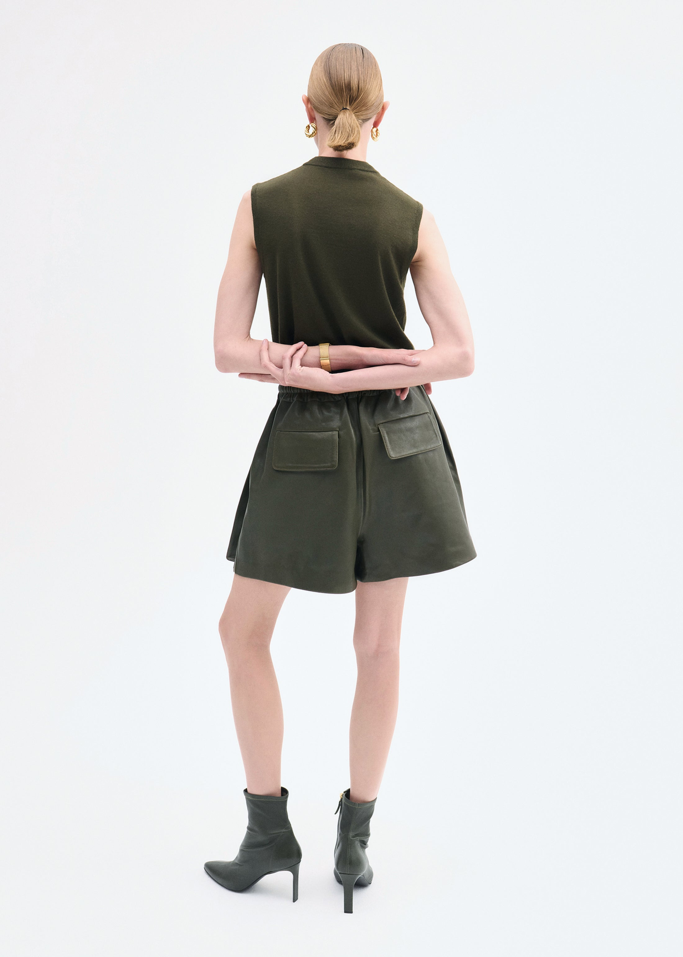 Shell Tank in Fine Cashmere - 3