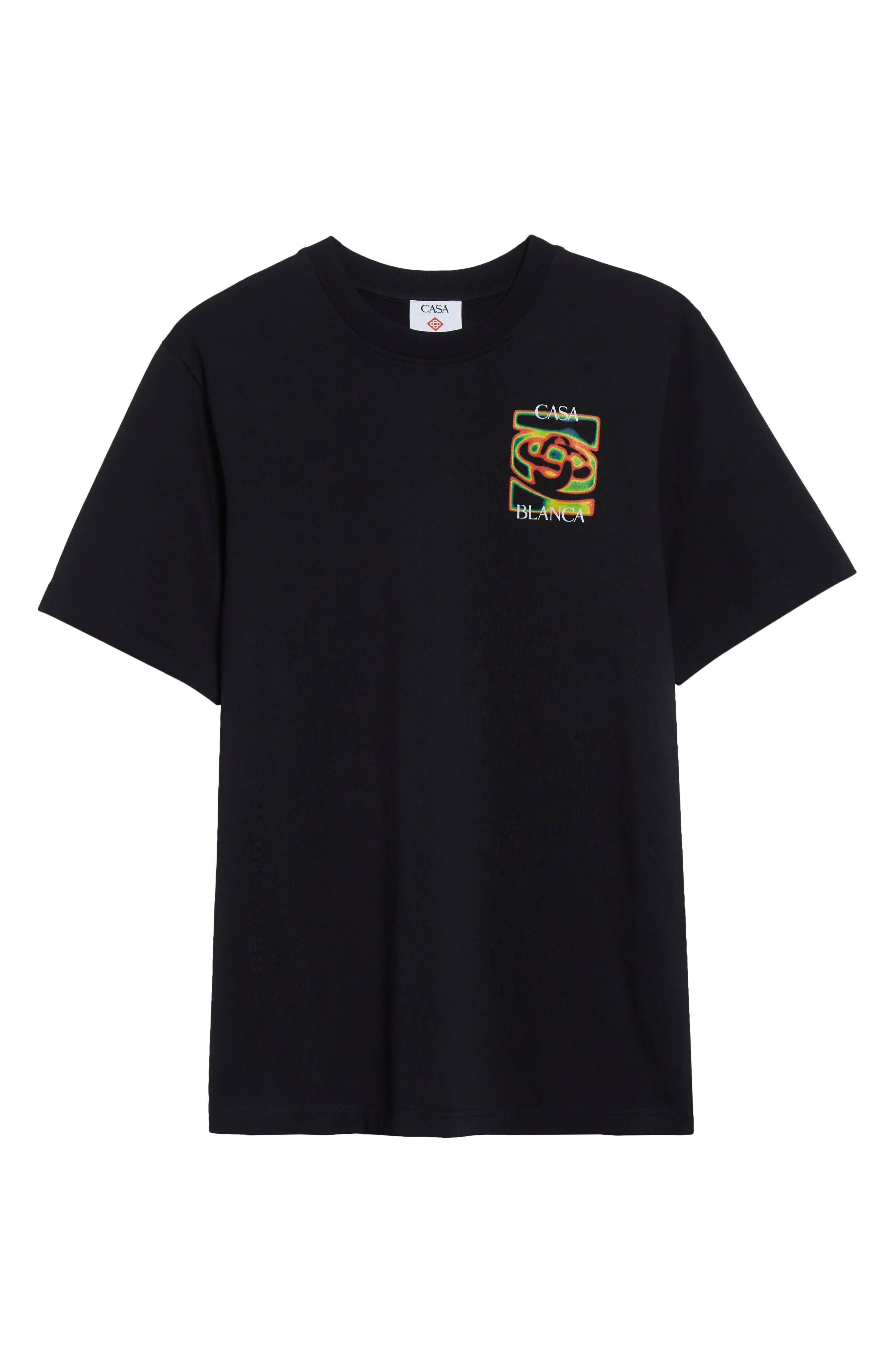 Casablanca Heat Map Organic Cotton Graphic T-Shirt in Heat Map - 1