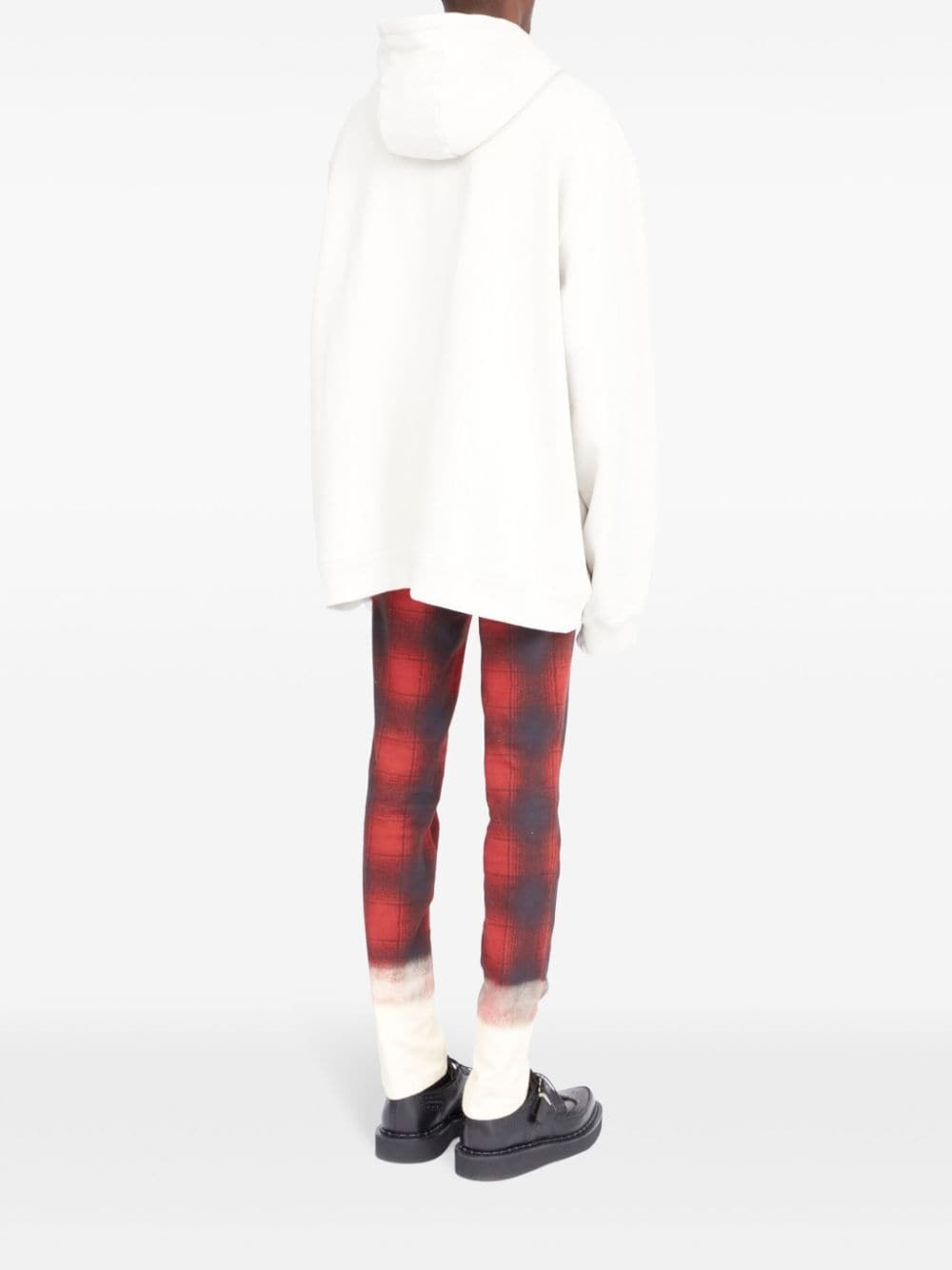 Invitation cotton zip hoodie - 4
