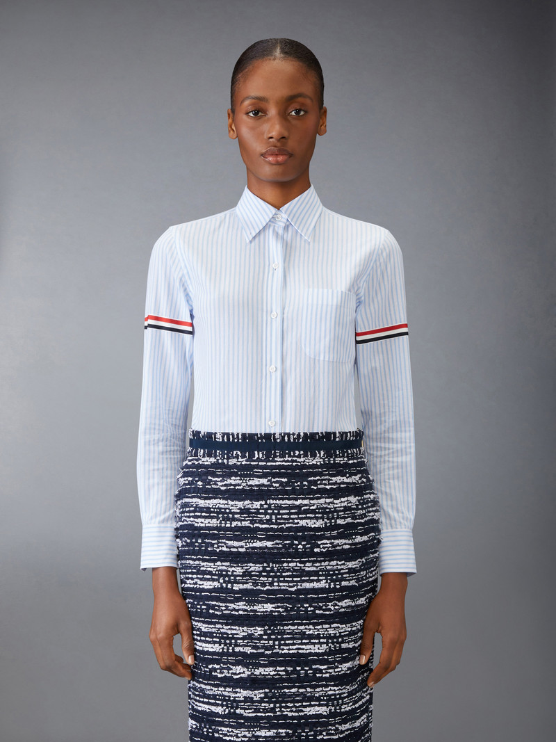 Thom Browne Classic Cotton Armband Shirt outlook