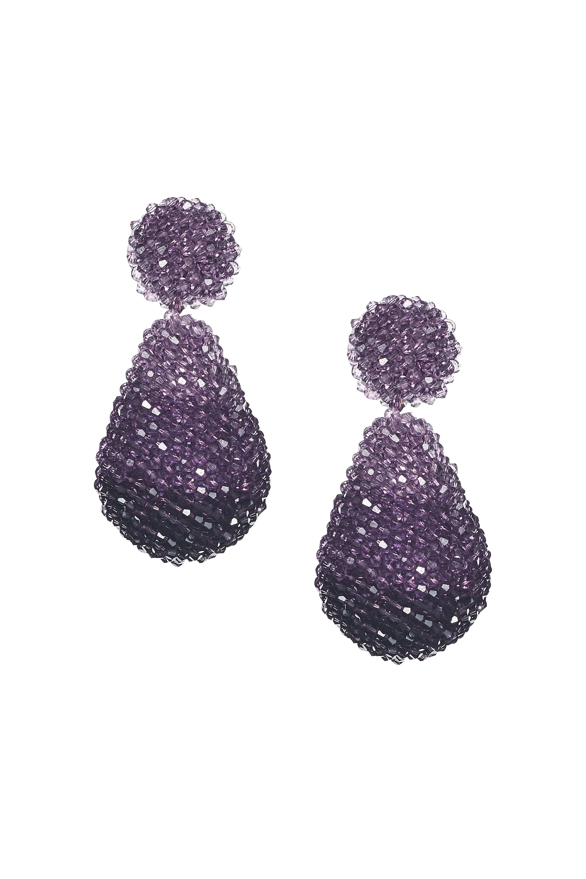 ELISE EARRINGS - VIOLET - 1