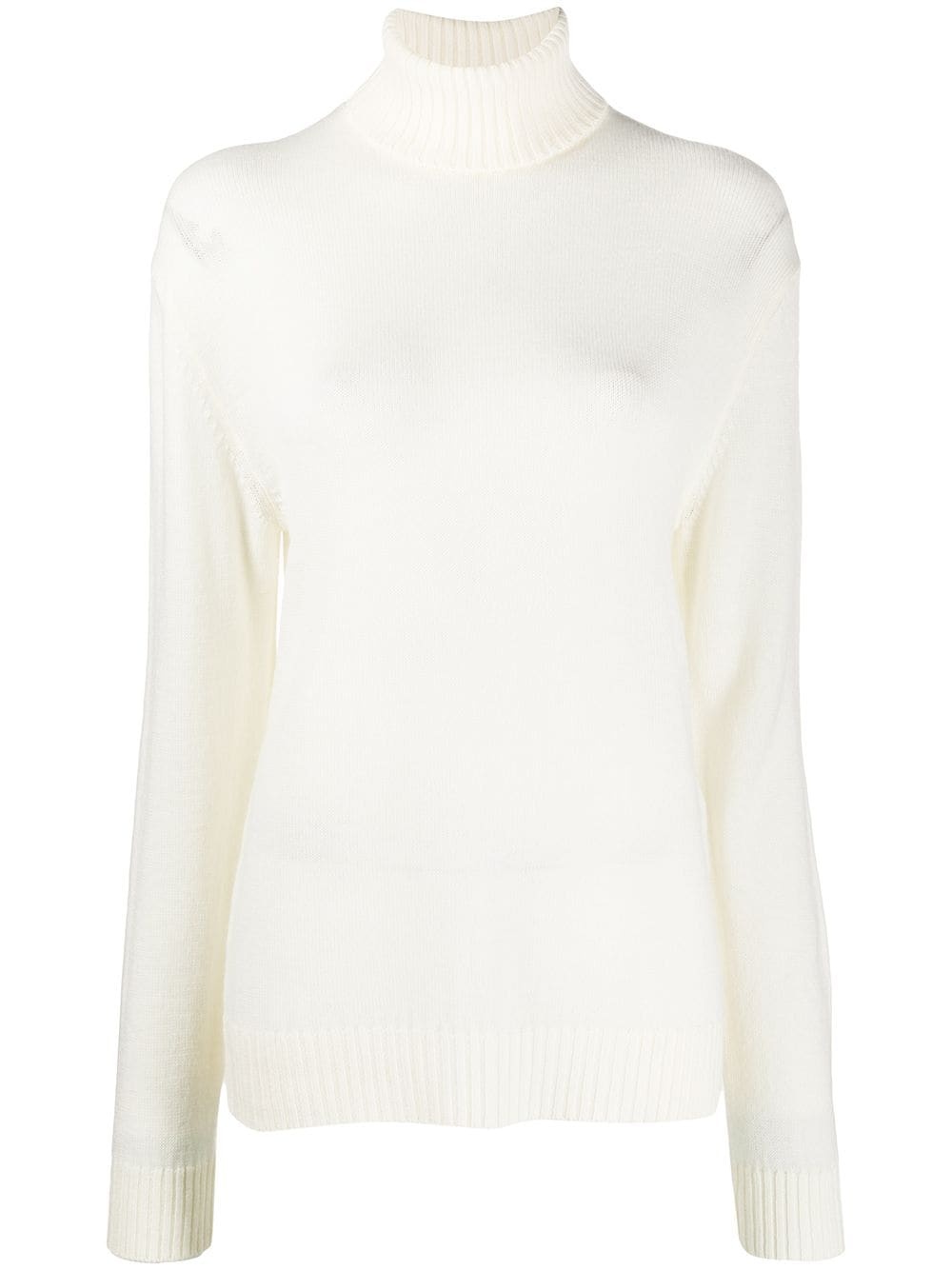 wool rollneck jumper - 1