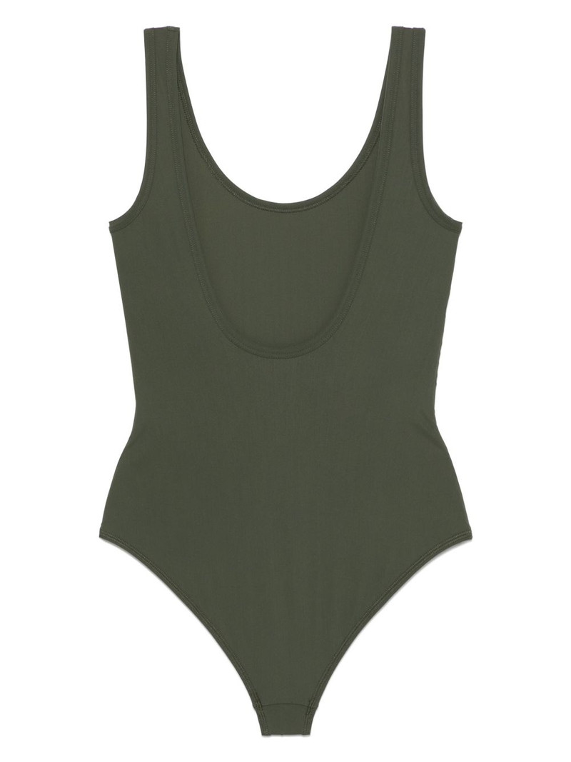 Jil Sander logo-print swimsuit outlook
