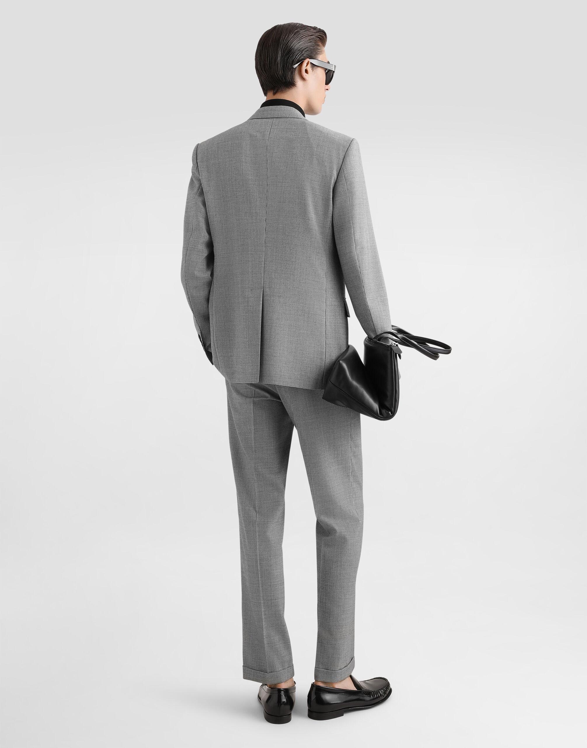 Double-breasted wool jacket - 3