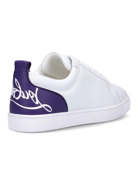 Christian Louboutin Men "Fun Louis Junior" Low-Top Sneakers - 4