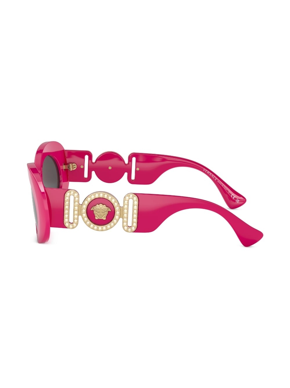 Medusa Biggie oval-frame sunglasses - 3